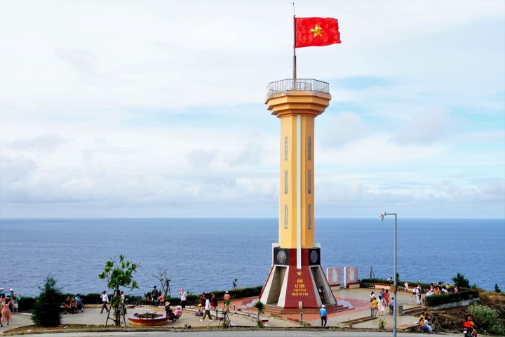 The National Flagpole of Ly Son Island